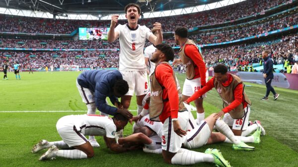 England celebrate massive victory over Germany | Euro 2020